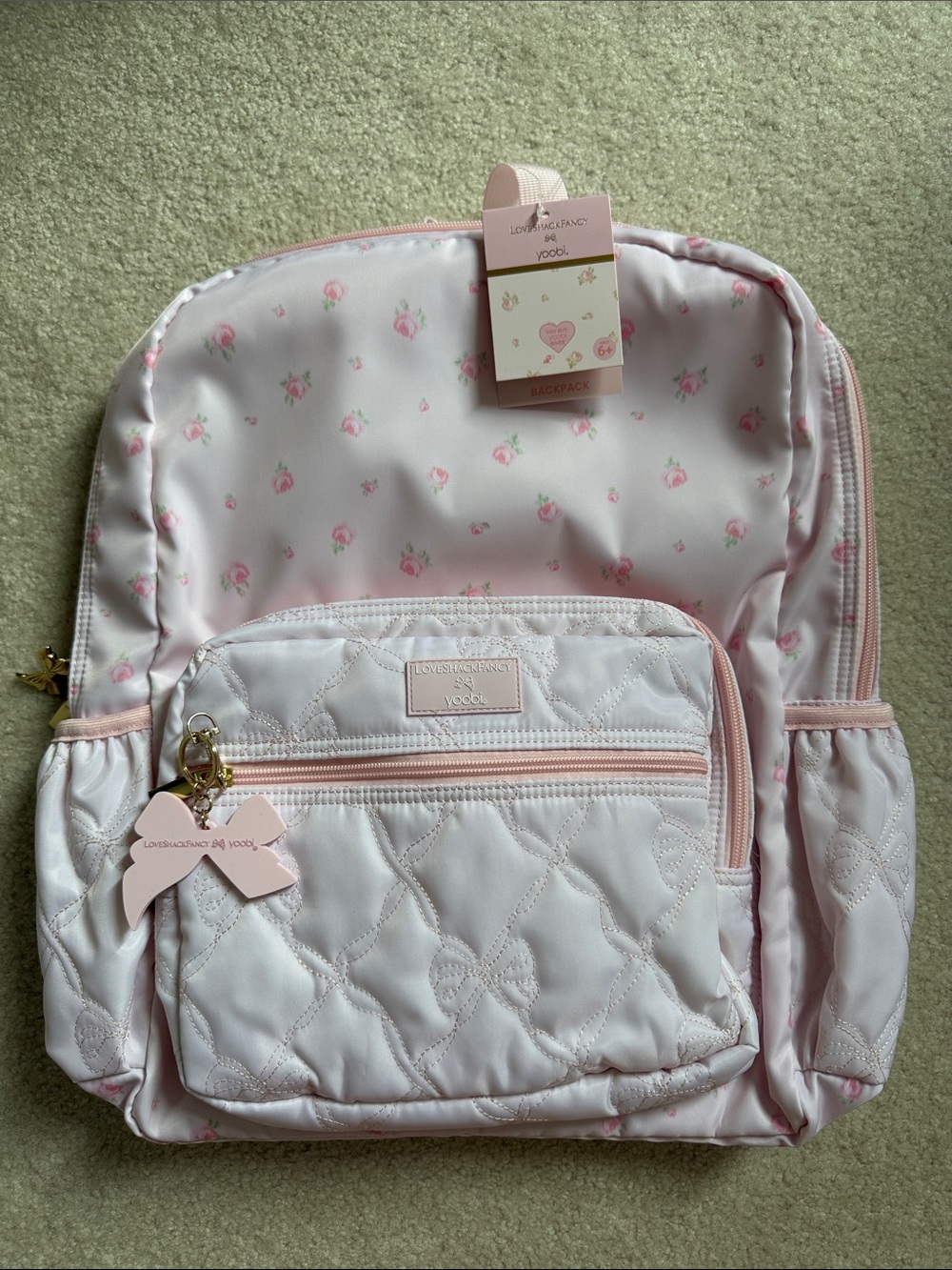 LoveShackFancy x Target │ Yoobi Backpack